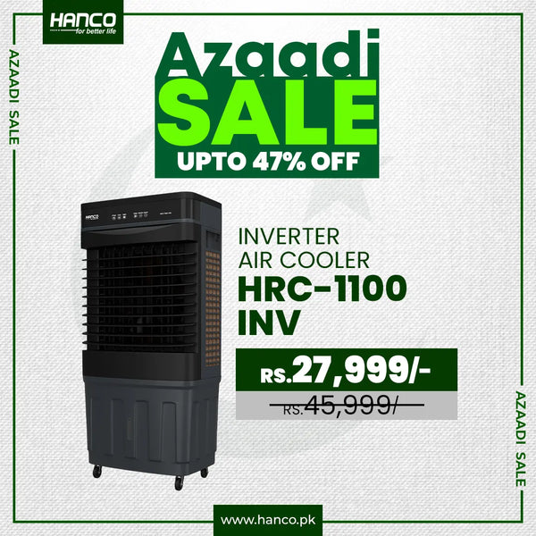 Inverter Air Cooler – Model HRC-1100 INV Azaadi Sale