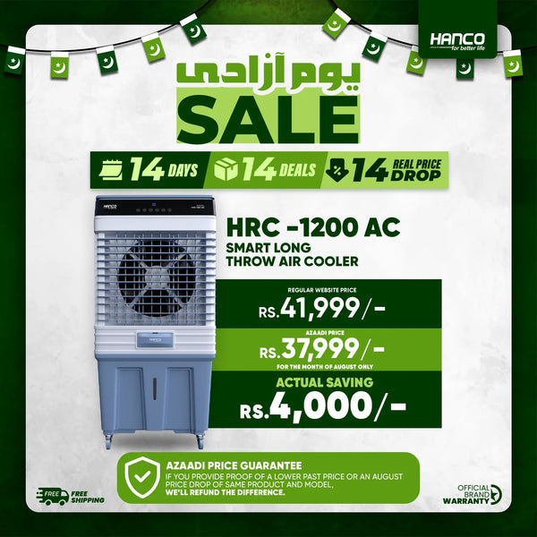 Smart Long Throw Air Cooler – HRC -1200 AC