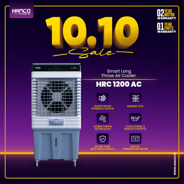 Smart Long Throw Air Cooler – HRC -1200 AC