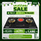 Electric + Gas Cooktops -HIRC-131