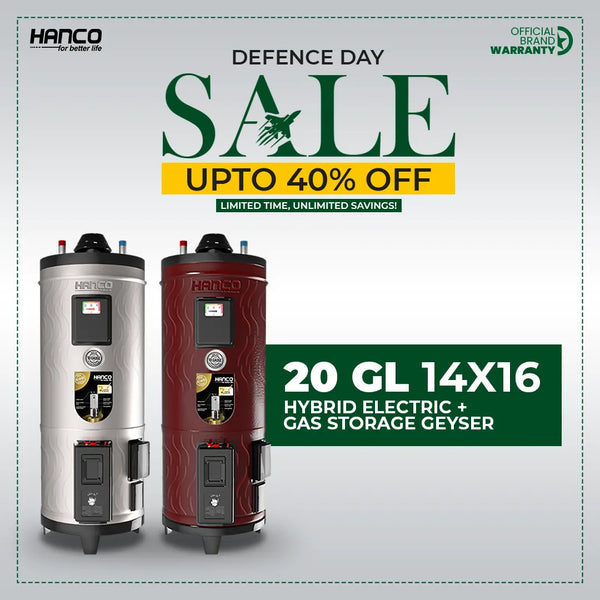 20-GL 14x16 Hybrid Electric + Gas Storage Geyser