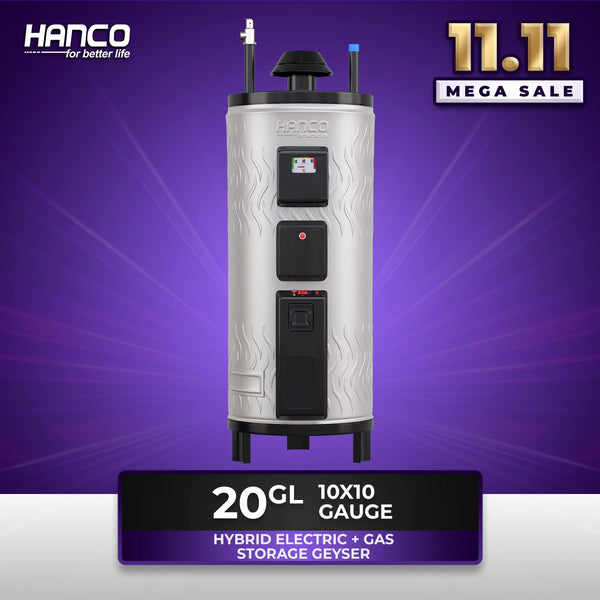 20-GL Heavy Duty Hybrid Electric+ Gas Storage Geyser