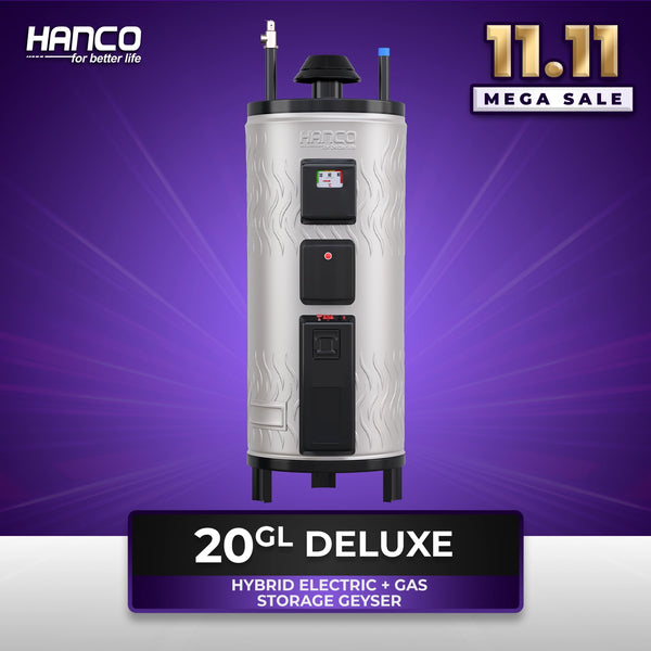 20-GL Deluxe Hybrid Electric + Gas Storage Geyser