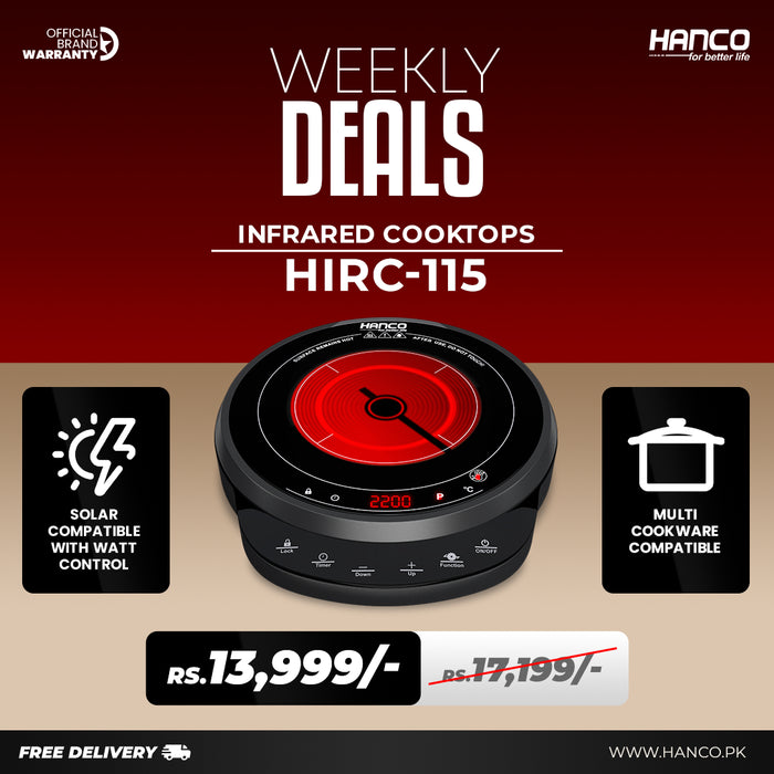 Infrared Cooktops -HIRC-115
