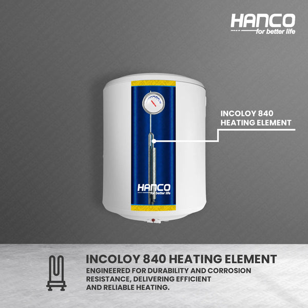 Semi Instant Electric Water Heater - 80 Liters Body Size - Smart Electric Geyser