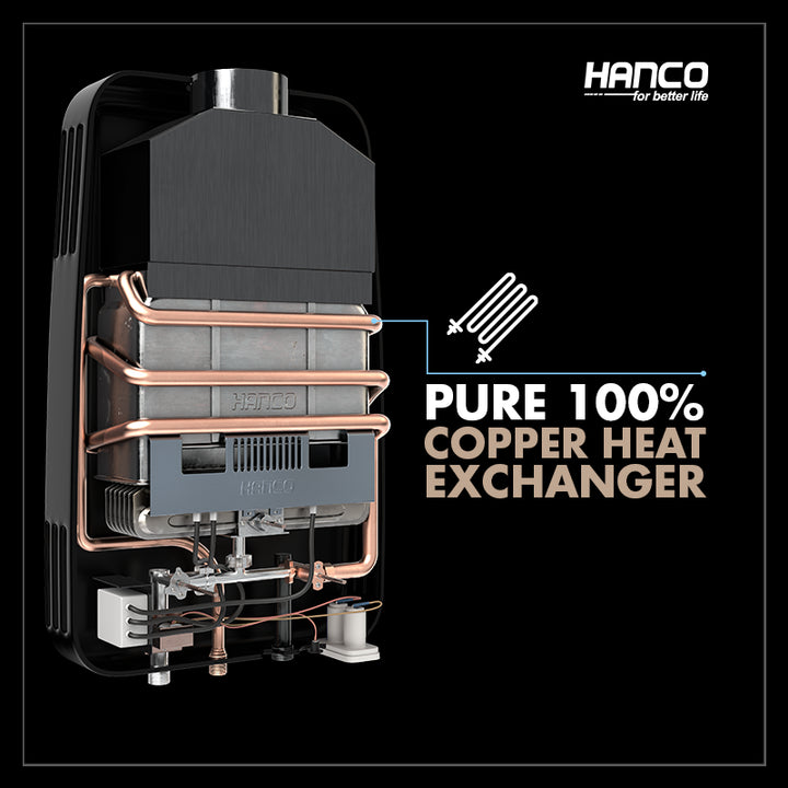 Hanco Hanco 10 Liters Instant Water Heater - Model 1010- B Dual Ignition - G